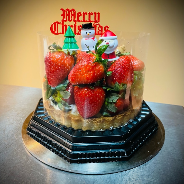 雪崩れる♪いちごケーキ